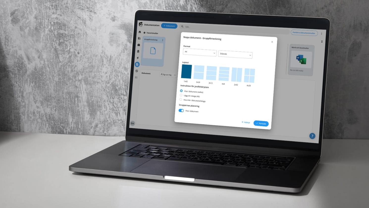 Gruppförteckning - Dokumentation