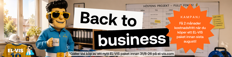 EL-VIS Smarta EL-VIS lösningar för alla tillfällen